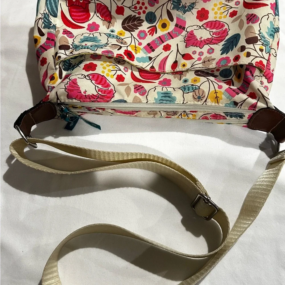 Loungefly Cream Floral Baby Bag